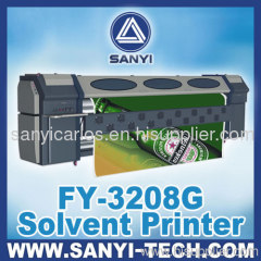 Solvent Printer FY-3208G (With 8 pcs Seiko SPT510 35PL Printhead)