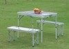outdoor aluminum folding camping table,go out for picnic