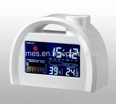 Weather station alarm clock
