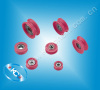 Alumina ceramic guide pulley