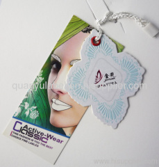 Garment paper hangtag