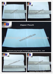 Waterproof Reuseable and Self Adhesive Plain Zipper Pouch