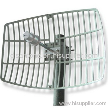 3400-3600MHz 3.5G Wimax Grid Parabolic Antenna With 19DBI High Gain