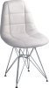 ABS Seat With PVC Cover eames DSR side Chair