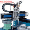 Multiaxial screwing machine for screw