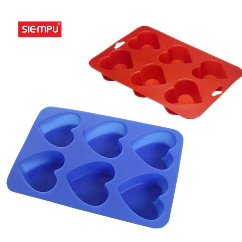 Silicone Heart Muffin/ Cake Mould (SP-SB015)