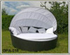 Rattan bed