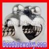 Silver european Happy Family Charms Beads Wholesale