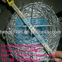 PVC Coated Barbed Wire/Razor Barbed Wire