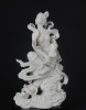 White porcelain sculpture