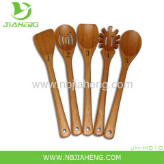 Pampered Chef Bamboo Spoon Set and Spatula Set