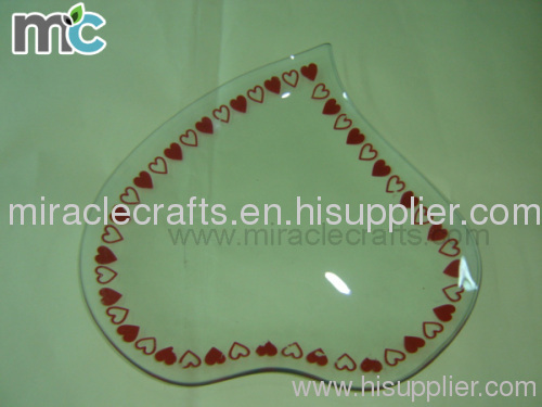 Tempered glass plate