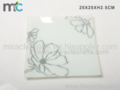 Tempered glass plate