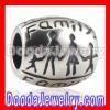 Cheap Silver european FAMILY Charms Beads