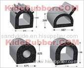 rubber sponge profile seals