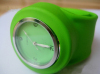 Unisex fashionable slap silicone watch