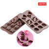 Silicone Modern Life Chocolate Mould (SP-CM003)