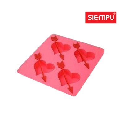 Silicone Heart Ice Cube Tray (SP-IT007)