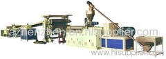 PVC PP PE Wood Plastic Sheet Production Line