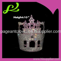 castle pageant rhinestone crowns