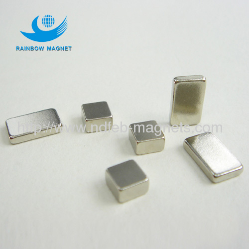 Neodymium Iron Boron Rectangular Block Magnet