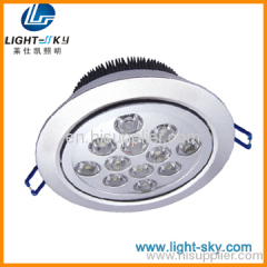 12w Recessed LED ceiling light