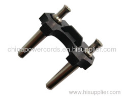 Two-pin electrical plug insert 10/16A 250V