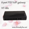 8 port FXS VoIP gateway,support sip&H.323