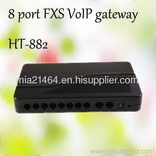 8 channel FXS VoIP gateway,ATA gateway