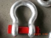 G2130 drop forged bow shackle