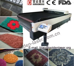 Large Size Floor Mat Rug Carpet Laser Cutting Machine