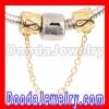 Gold Plated Silver european Safety Chain Wholesale