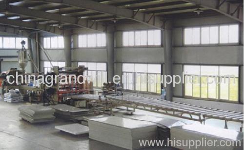 PE Construction Formwork Board Production Line