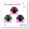 colorful mini massager with LED