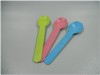 color eco-friendly disposable plastic spoons