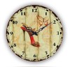 exotic designs ' clock glass