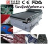 Fabric Laser Cutting Machine With CO2 RF Tube 80W 100W 150W