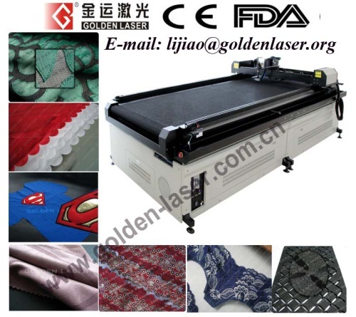 Automatic Home Textile Laser Cutting Flatbed Machine