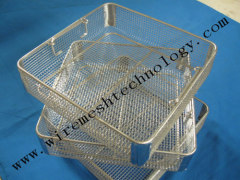 professional product all kinds of wire mesh medical basket(manufacturer)