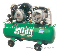 belt-driven air compressor