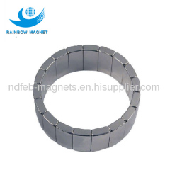 Neodymium Iron Boron arc magnets, circle magnet