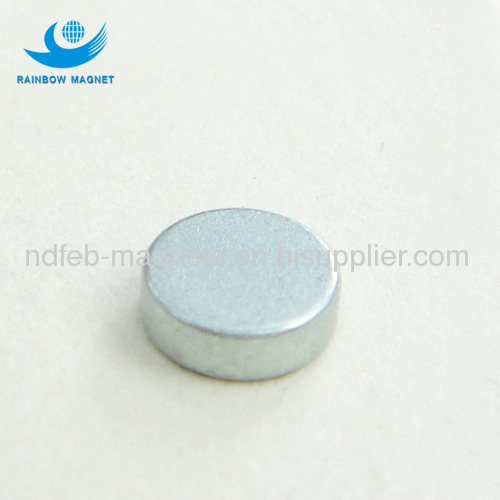 Zinc coating ndfeb magnet