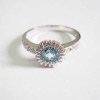 14k white gold jewelry,blue topaz ring,gold jewelry,fine jewelry