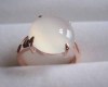 14k rose gold jewelry,moon quartz ring,fine jewelry,gold jewelry