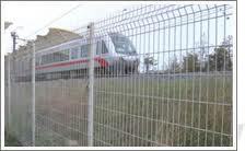 Railway protection fencing