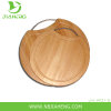 French Olive Wood 8 Inch Handcrafted Cutting Board with Stainless Steel Handle