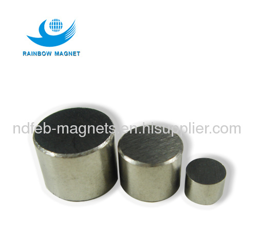 Permanent magnetic alloy of sintered cylinder AlNiCo magnet
