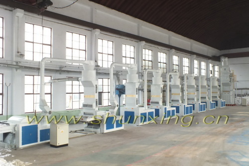 MQ-500 Textile Waste Recycling Line