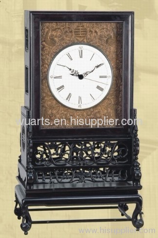 JG5033-5,Mahogany Clock