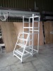 stairs style Boltless rivet shelving